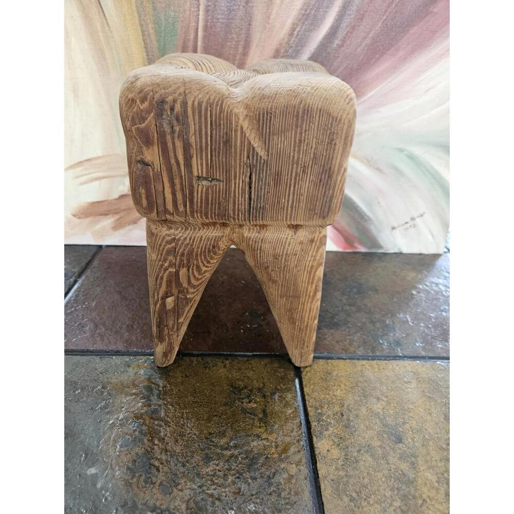 Giant Wooden Human Tooth Dental Office Decor Hand Carved Sculpture Vtg Rare Art - Picture 4 of 11